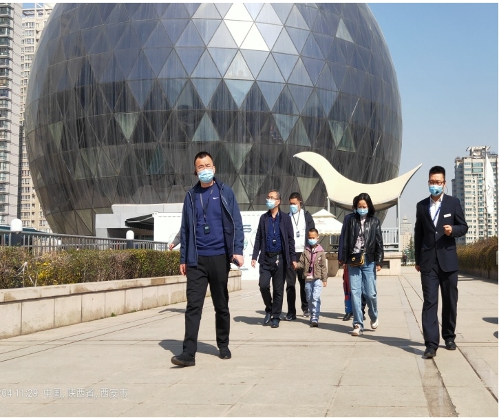 蒲城县教育局来博物馆考察研学旅行工作