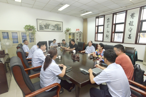 浙江省地质博物馆筹备组到陕西自然博物馆 进行考察交流活动