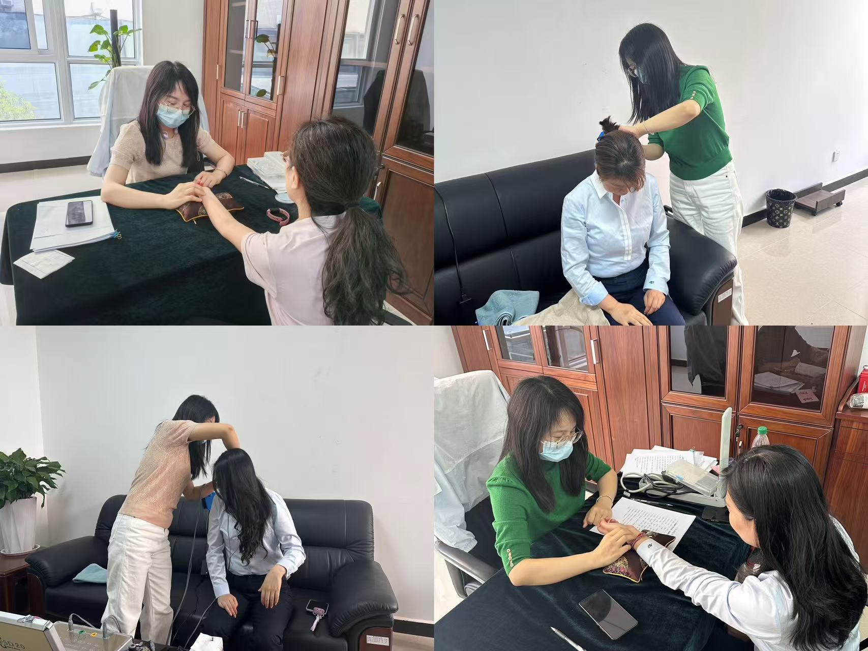 陕西自然博物馆工会开展中医义诊活动