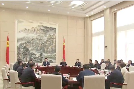 陕西省委外事工作委员会召开会议 赵一德主持并讲话