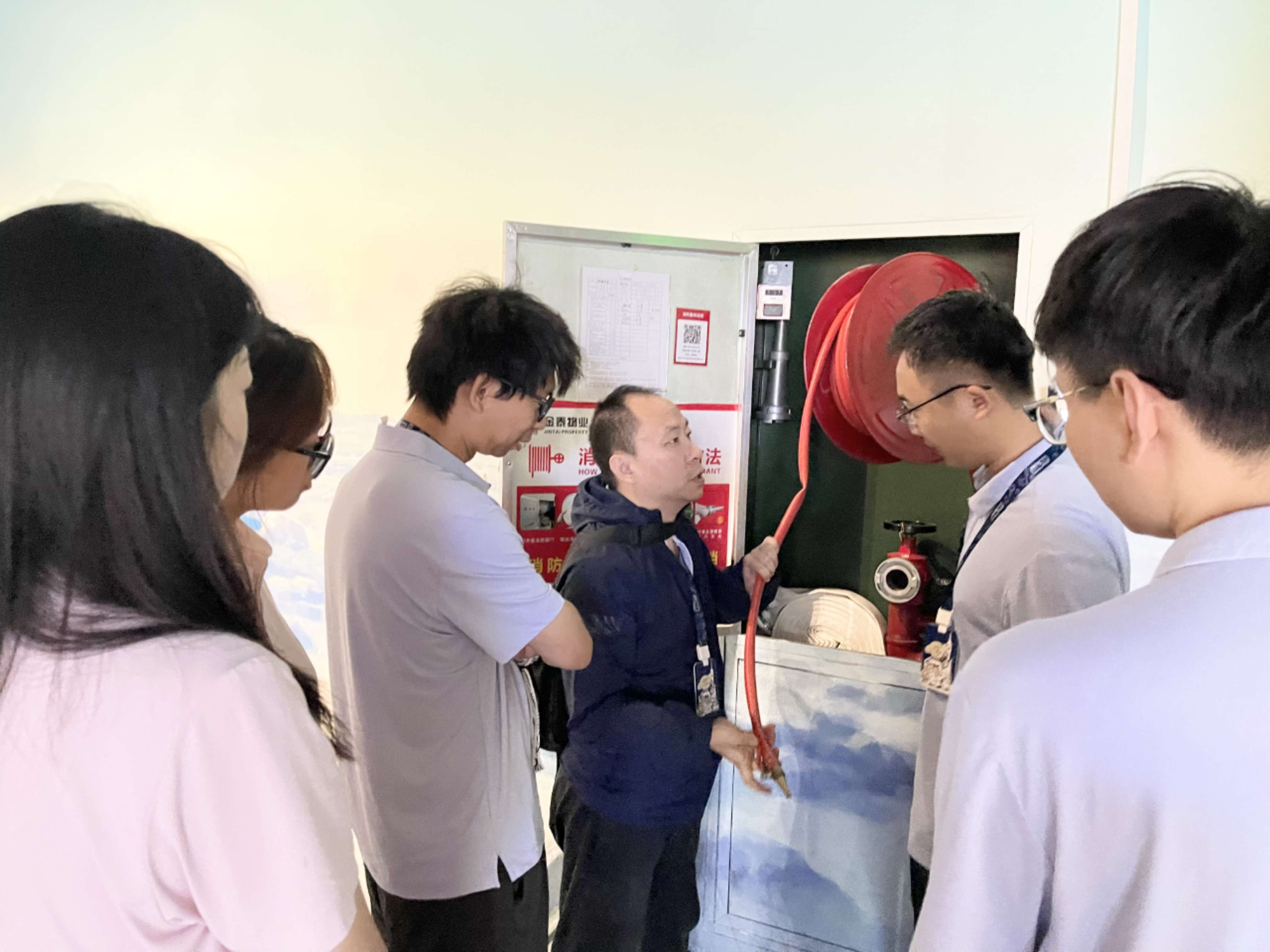 陕西自然博物馆 贝林展馆开展消防栓安全使用培训