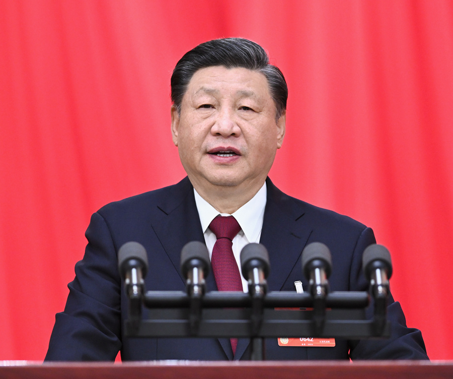 习近平：在第十四届全国人民代表大会第一次会议上的讲话
