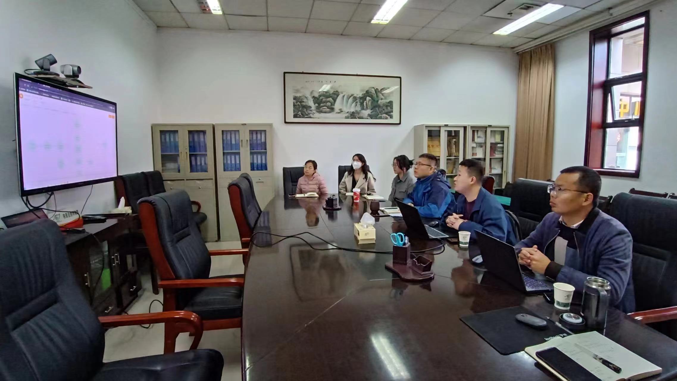 集团公司统一综合管理平台建设项目组到博物馆调研