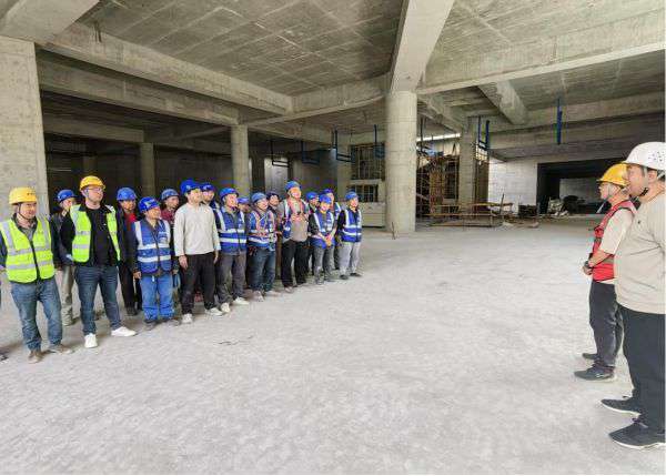坚守安全是项目建设的生命线  博物馆建设项目开展“春安”系列活动